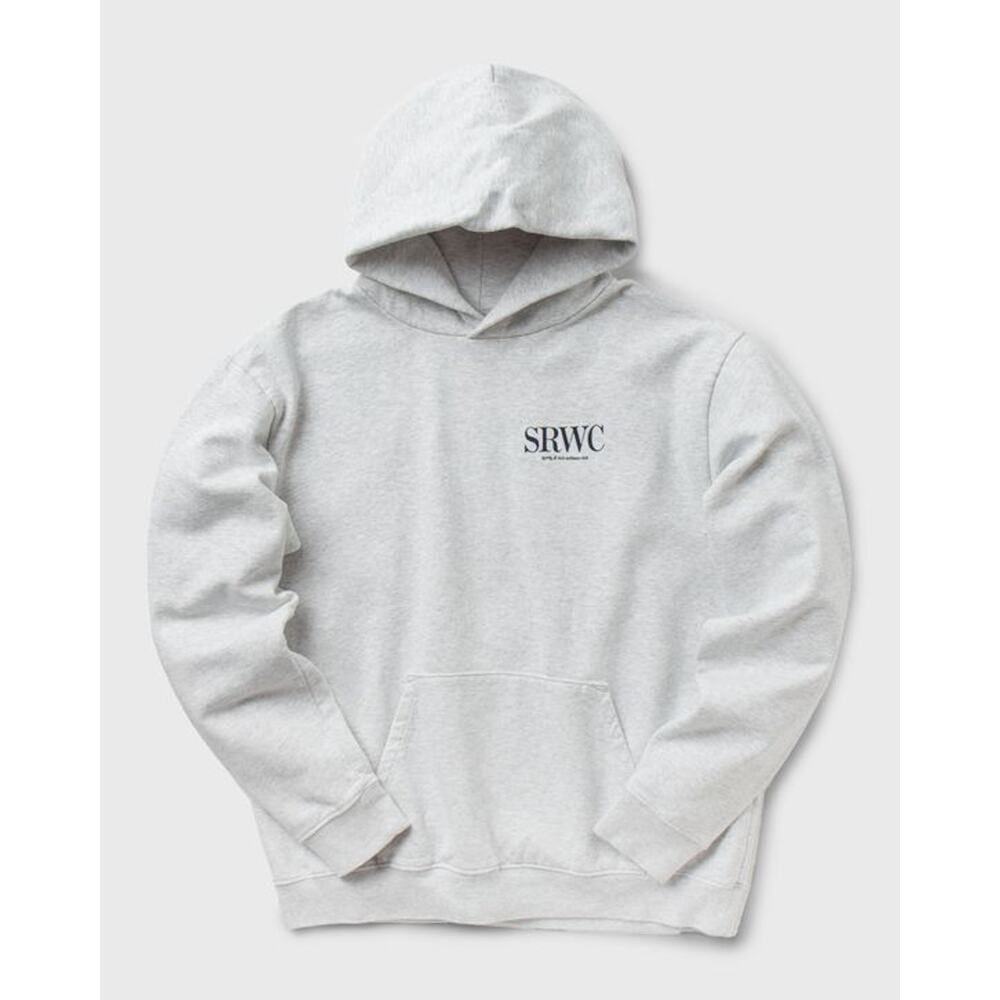 Sporty & Rich Upper East Side Hoodie - M - Heather Gray